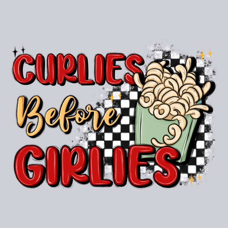 Curlies Before Girlies Heavyweight Sweatshirt by MaliasSmallBusiness | Teevron