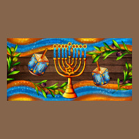 Hanukkah With Candlestick Premium Tee | Teevron