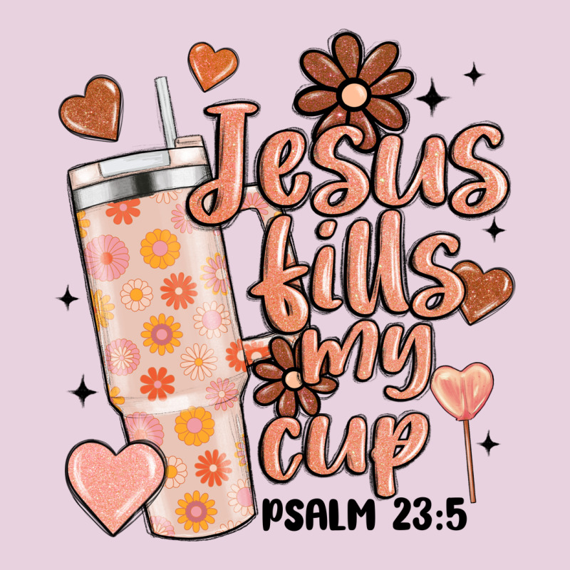 Valentine Jesus Fills My Cup Classic Tee by MaliasSmallBusiness | Teevron
