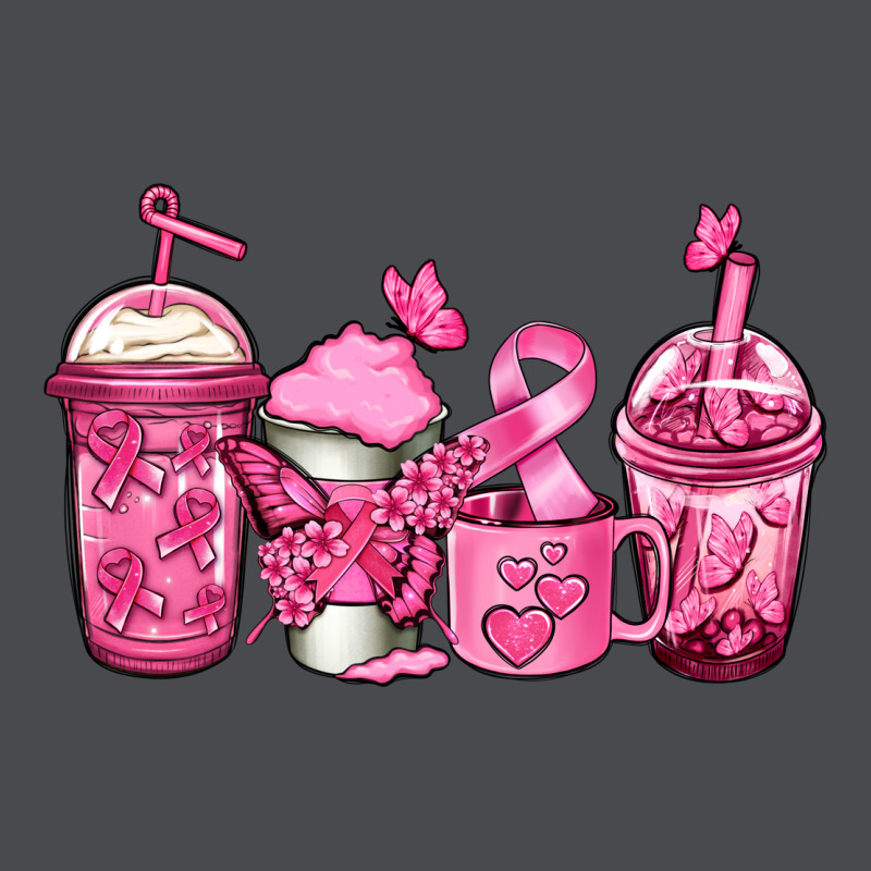 Breast Cancer Coffee Zipper Hoodie by Jasminsmagicworld | Teevron