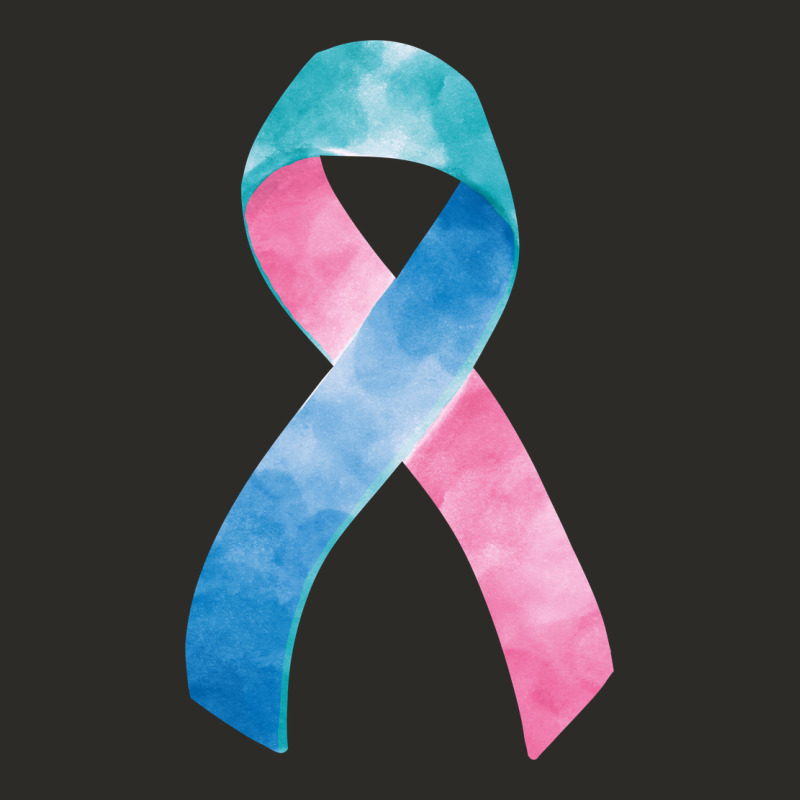 Thyroid Cancer Ribbon Fa Element Heavy Core Tee by FaDigitalArtStudio | Teevron