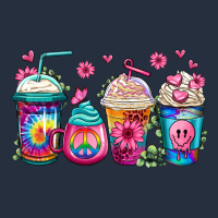 Tie Dye Hippie Coffee Cups Zipper Hoodie | Teevron