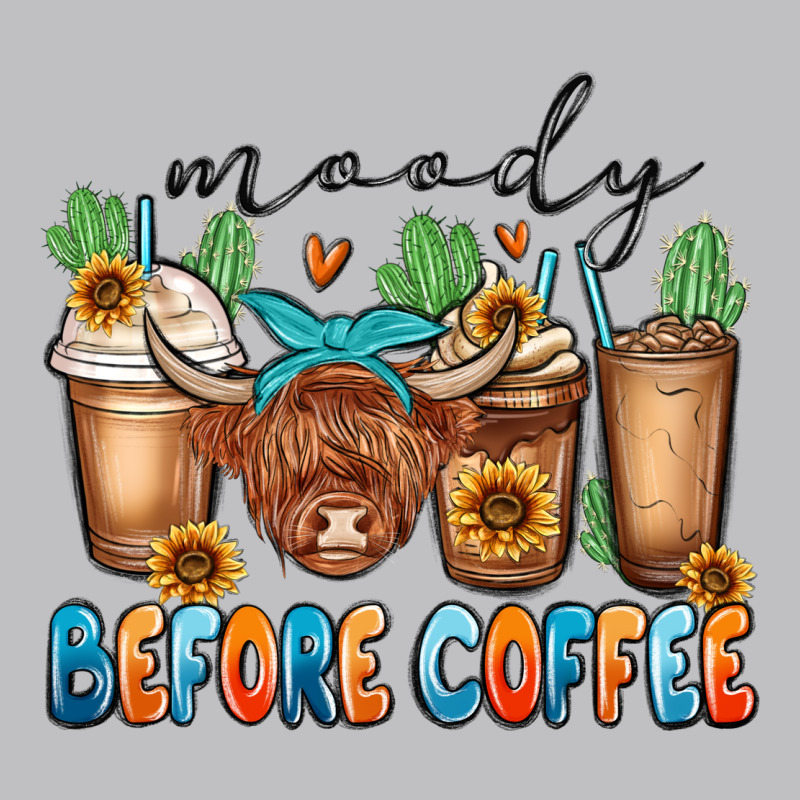 Moody Before Coffee Long Sleeve Tee by MaliasSmallBusiness | Teevron