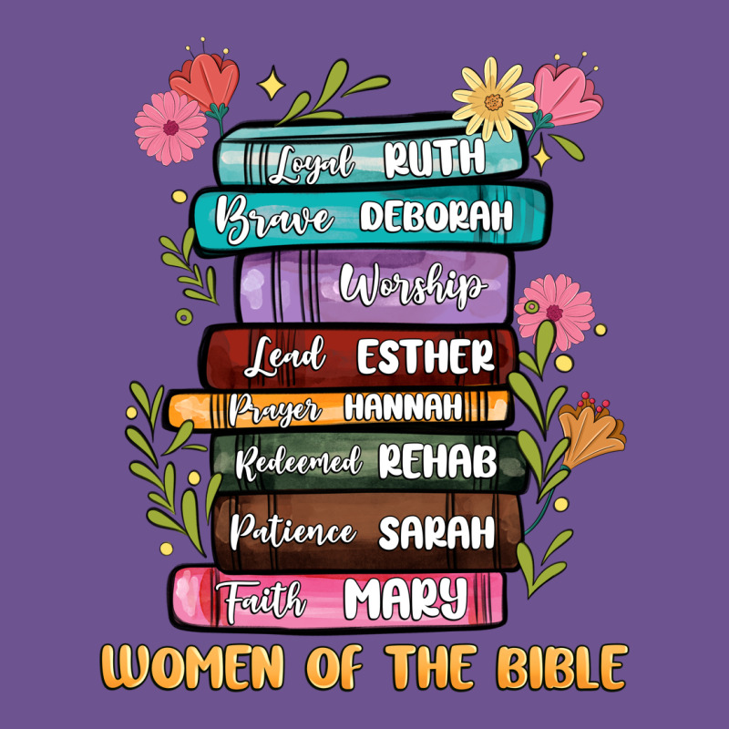 The Original Women Of The Bible Books Full Color Vintage Tee by JahusDesignShop | Teevron