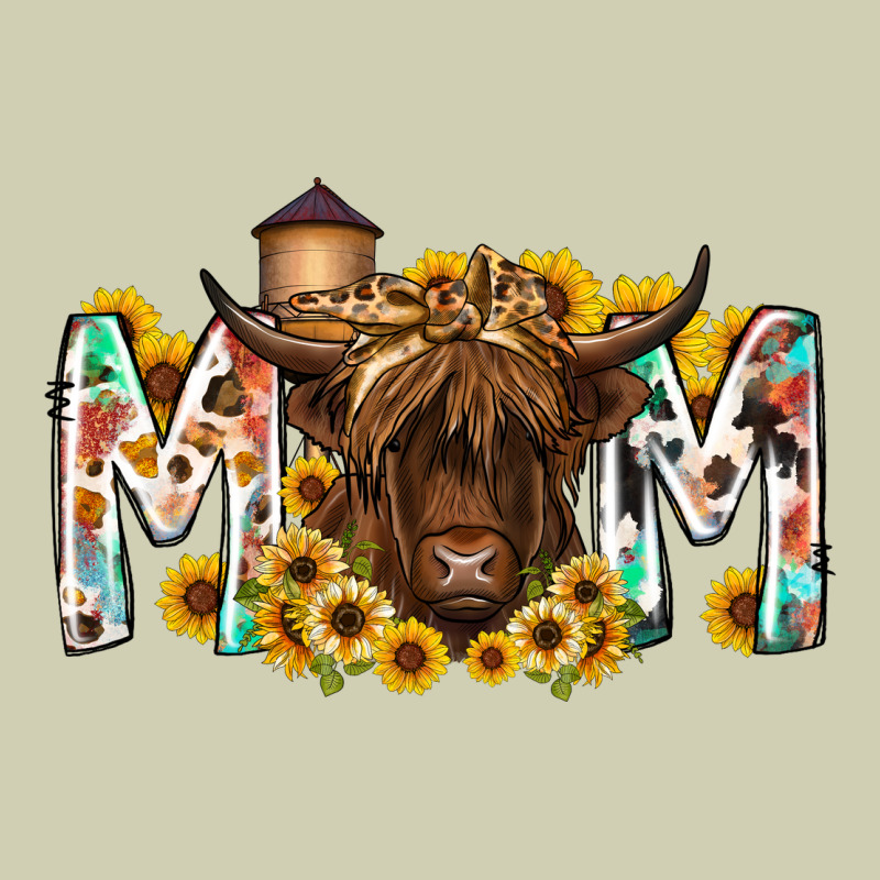 Mom Highland Cow Heavy Core Tee by RacoonDesign | Teevron