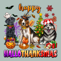 Happy Hallothanksmas Dogs Heavyweight Hoodie | Teevron
