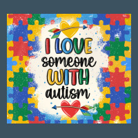 ı Love Someone With Autism Urban Heavy Tee | Teevron