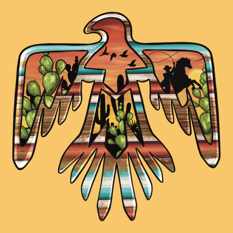 Desert Thunderbird Vintage Hoodie by BarkalooDesign | Teevron