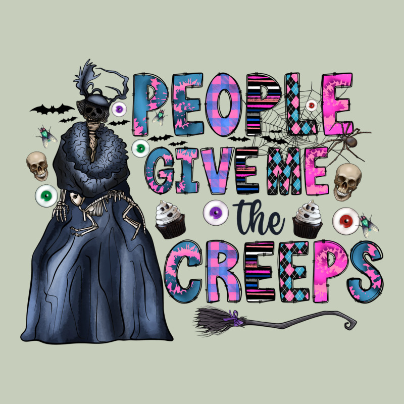 People Give Me The Creeps Ladies Tee by CowhideDigitalArt | Teevron
