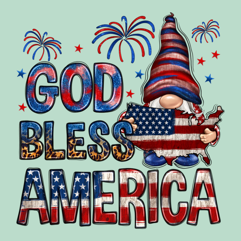 God Bless America With Gnome 4th Of July Premium Hoodie by HowdyJamesFarm | Teevron