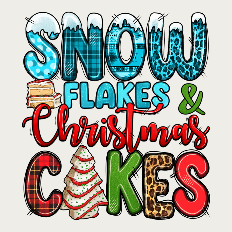 Snow Flakes And Christmas Cakes Zipper Hoodie by Jasminsmagicworld | Teevron