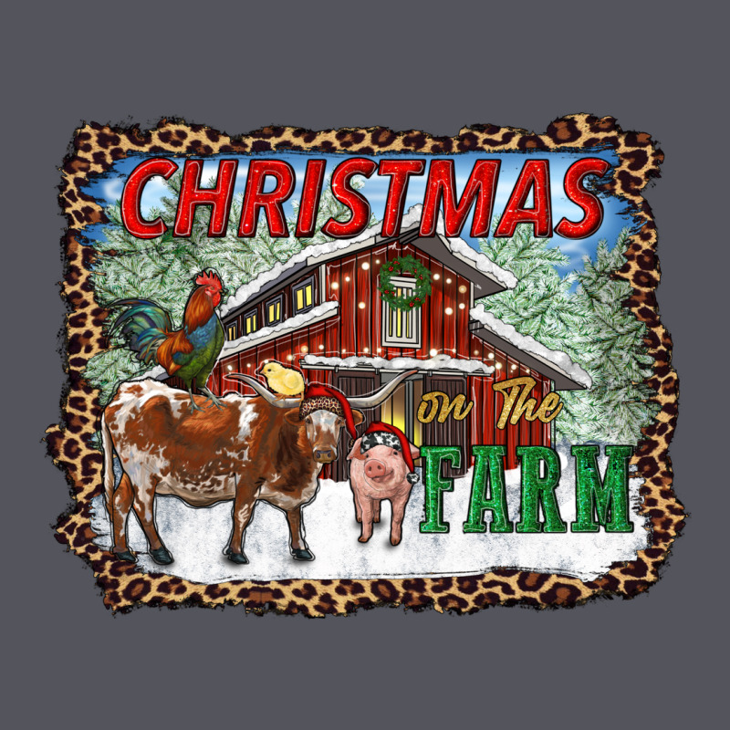 Christmas On The Farm Vintage Hoodie by RanaPortraitStore | Teevron