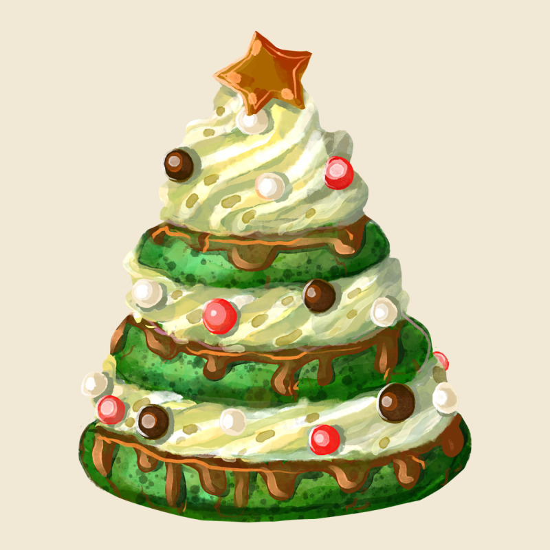White Christmas Cookie Cake Ladies Tee by FaDigitalArtStudio | Teevron