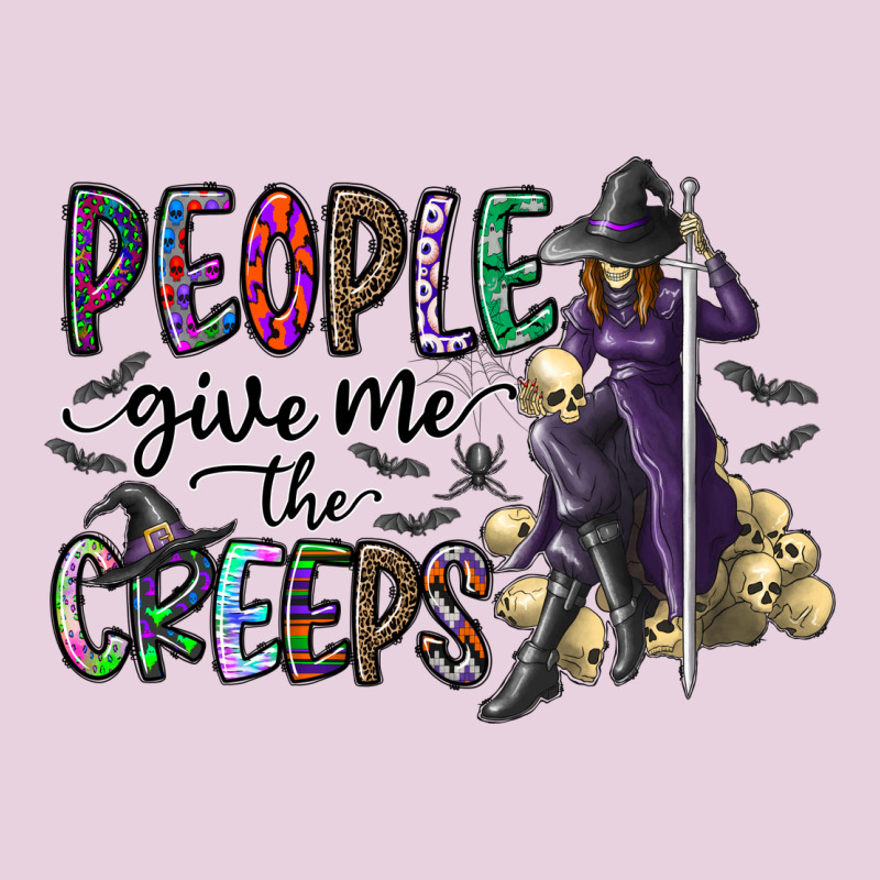 People Give Me The Creeps Ladies Tee by CowhideDigitalArt | Teevron