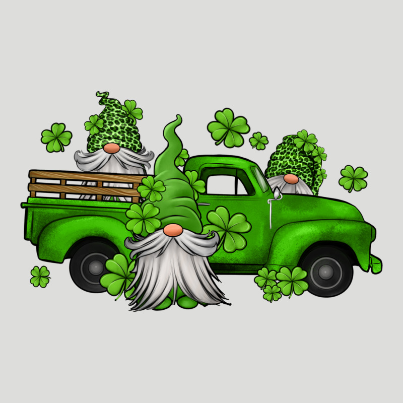 St Patrick's Gnomes Farm Truck Zipper Hoodie by Jasminsmagicworld | Teevron