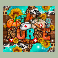Pumpkin Nurse With Sunflower Urban Heavy Tee | Teevron
