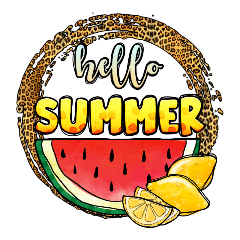 Hello Summer Watermelon Ladies Tee by JahusDesignShop | Teevron