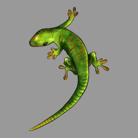 Green Lizard Illustrations Vintage Hoodie | Teevron