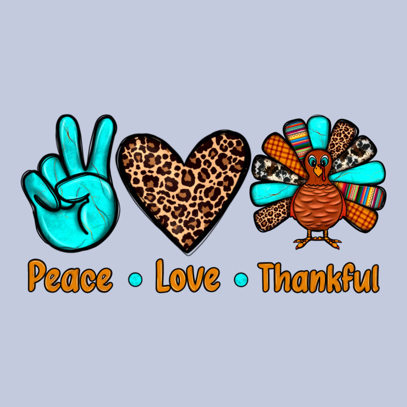 Peace Love Thankful Long Sleeve Tee by JahusDesignShop | Teevron