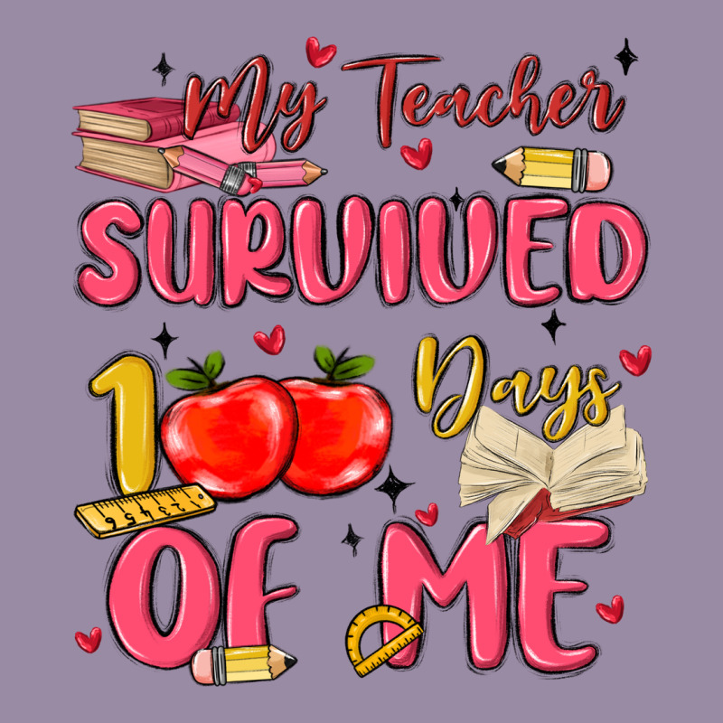 My Teacher Survived 100 Days Of Me Classic Tee by MaliasSmallBusiness | Teevron