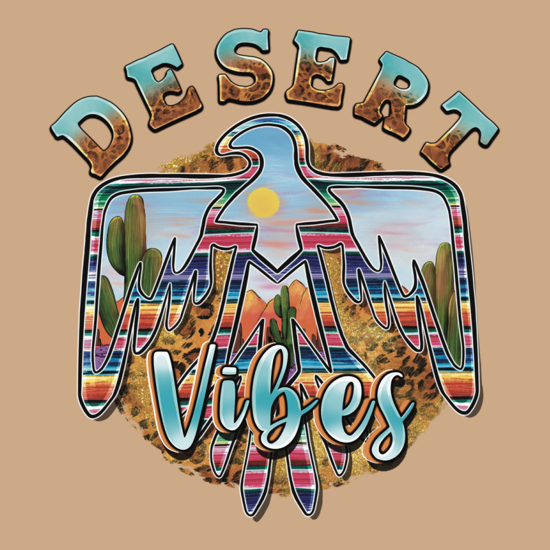 Desert Vibes Thunderbird Vintage Hoodie by BarkalooDesign | Teevron