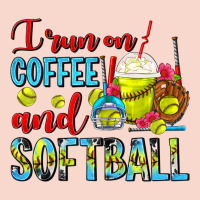 I Run On Coffee And Softball Frappe Urban Hoodie | Teevron
