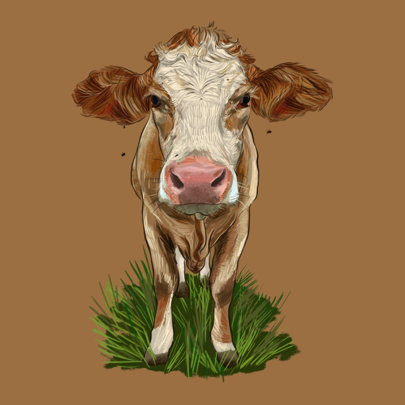 Simmental Heifer Vintage Tee by LillyAllenDesigns | Teevron