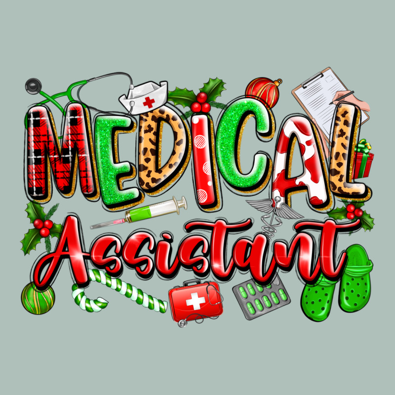 Christmas Medical Assistant Heavyweight Hoodie by texasbilliewilder | Teevron