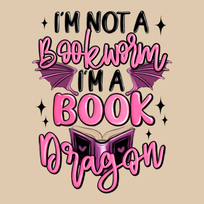 I'm Not A Booksorm I'm A Book Dragon Heavyweight Sweatshirt by MaliasSmallBusiness | Teevron