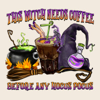 This Witch Needs Coffee Before Any Hocus Pocus Zipper Hoodie | Teevron