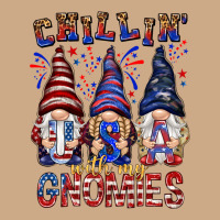 Chilling With My Gnomies With Usa Vintage Hoodie | Teevron