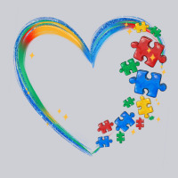 Autism Heart Heavyweight Sweatshirt | Teevron