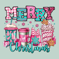 Merry Christmas Pink Coffee Cups Zipper Hoodie | Teevron