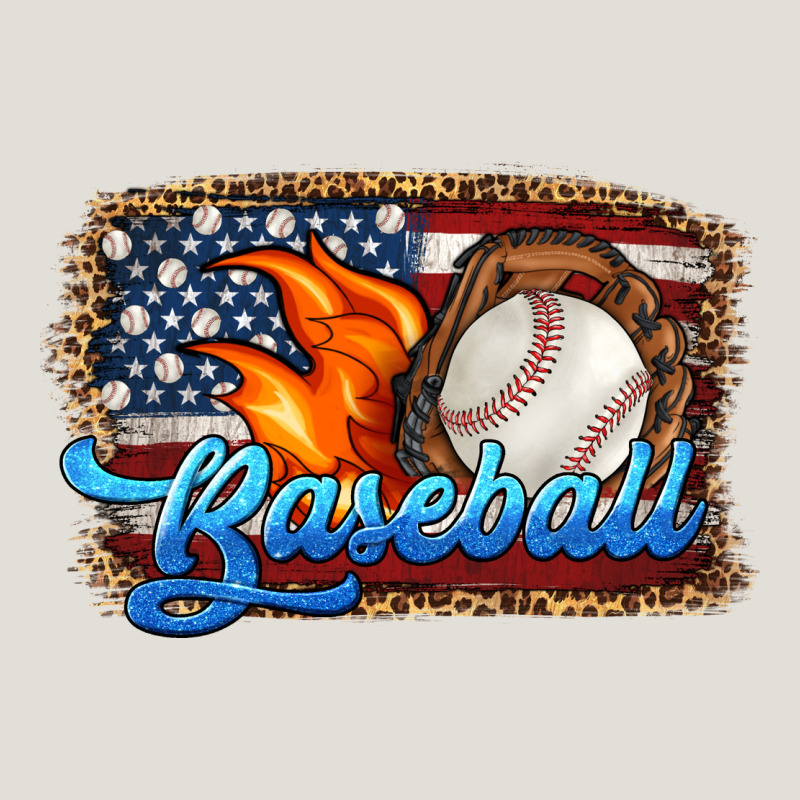 Western American Flag Baseball Heavy Core Tee by HRA Design Shop | Teevron