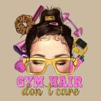 Messy Bun Gym Hair Dont Care Long Sleeve Tee | Teevron