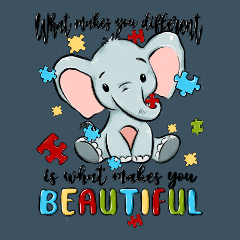 What Makes You Different Is What Makes You Beautif Urban Heavy Tee by MaliasSmallBusiness | Teevron