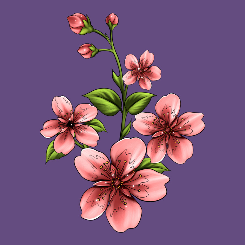 Pink Flowers Hibiscus Vintage Hoodie by Jasminsmagicworld | Teevron