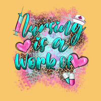 Nursing Is A Work Of Vintage Hoodie | Teevron