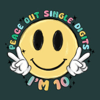 Peace Out Single Digits Im 10 Classic Tee | Teevron