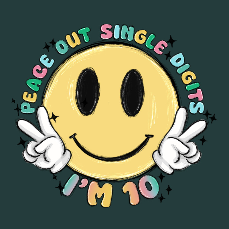 Peace Out Single Digits Im 10 Classic Tee by MaliasSmallBusiness | Teevron