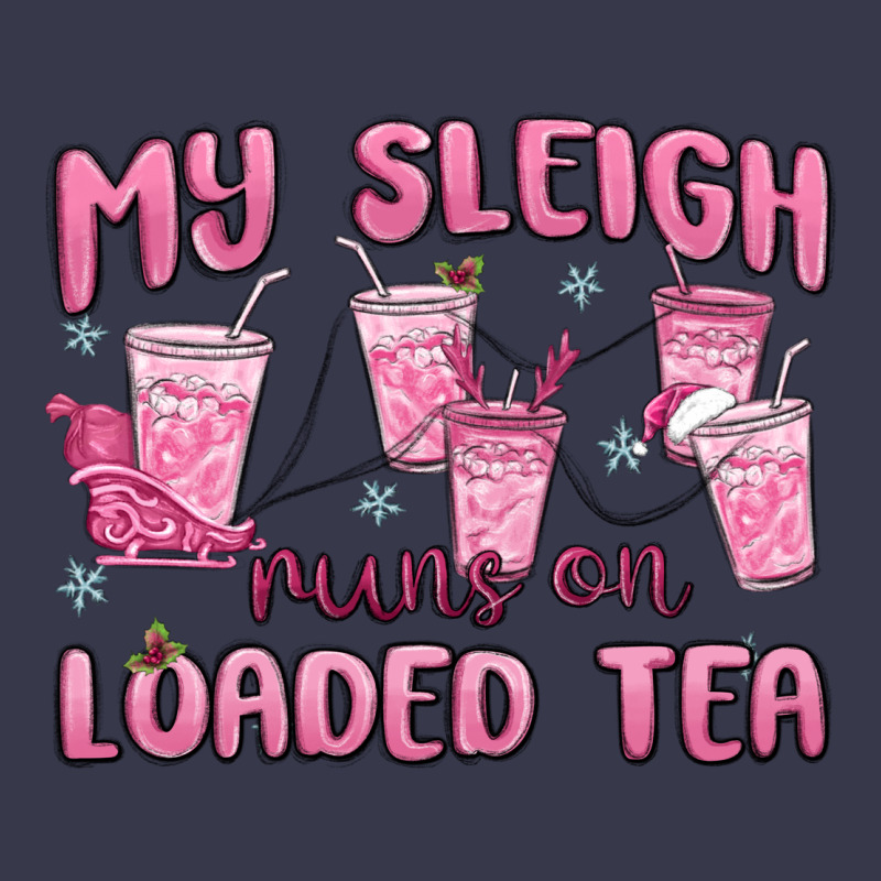 My Sleigh Runs On Loaded Tea Long Sleeve Tee by MaliasSmallBusiness | Teevron