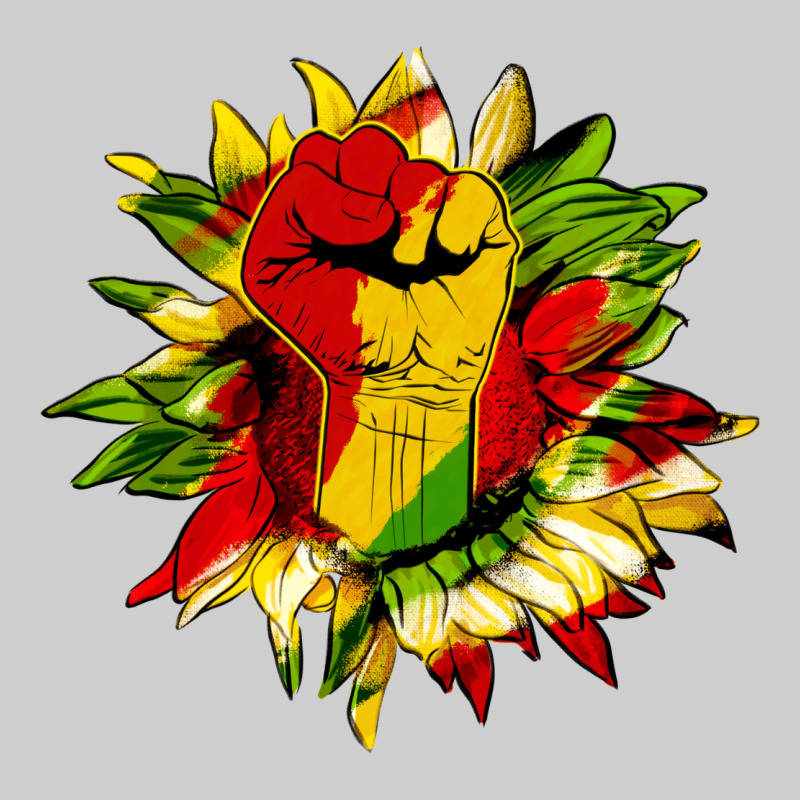 Juneteenth Sunflower Premium Tee by HRA Design Shop | Teevron