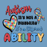 Autism It's Not A Disability It's A Different Abil Urban Heavy Tee | Teevron