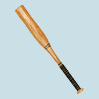 Wooden Softball Bat Ladies Tee | Teevron