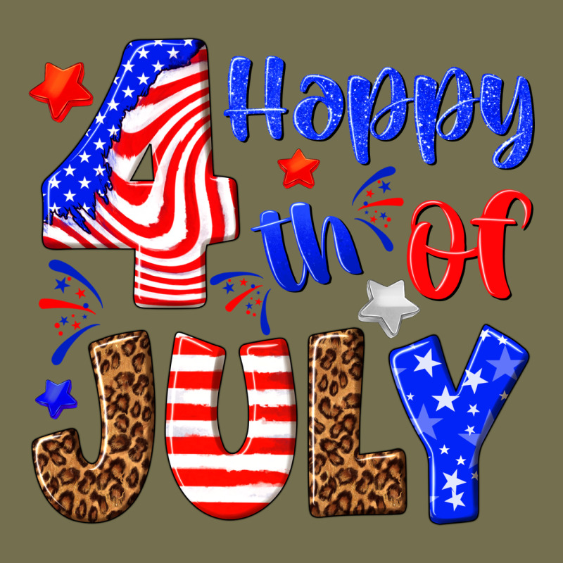 Happy 4th Of July Vintage Hoodie by NancyCooperArtShop | Teevron