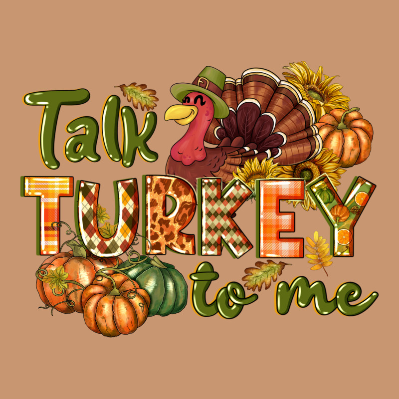 Talk Turkey To Me Thanksgiving P Heavyweight Hoodie by NancyCooperArtShop | Teevron