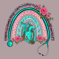 Nurse Life Spring Stethoscope Heart Rainbow Vintage Hoodie | Teevron