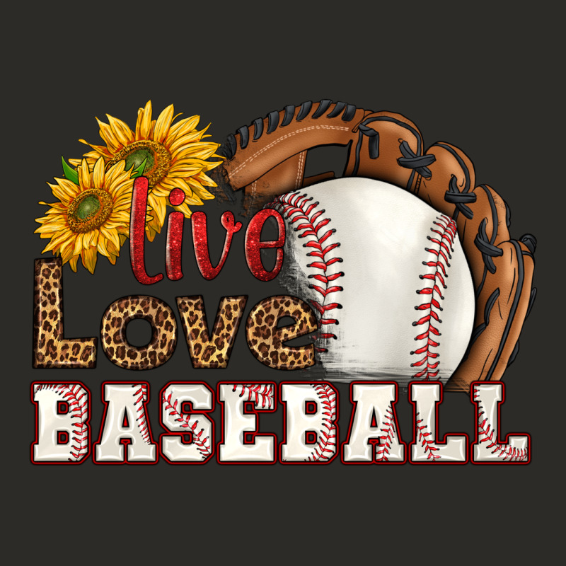 Live Love Baseball Heavy Core Tee by HRA Design Shop | Teevron