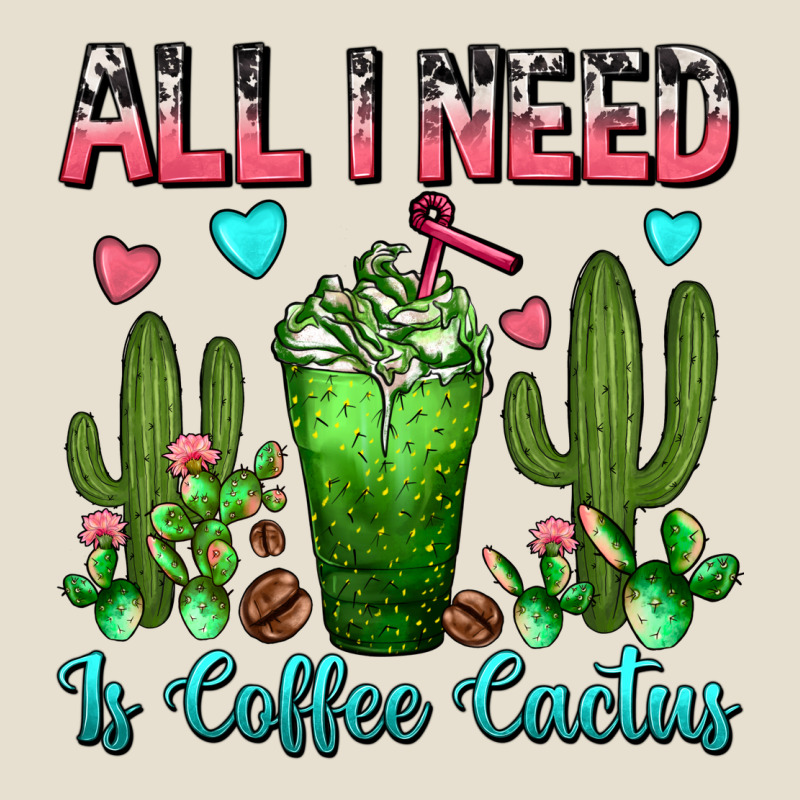 All I Need Is Coffee Cactus Frappe Urban Hoodie by FaDigitalArtStudio | Teevron