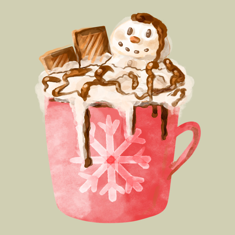 Hotcocoa With Snowman  Fa Element Heavy Core Tee by FaDigitalArtStudio | Teevron
